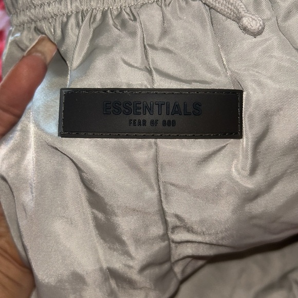 Essentials fear of god track suit mock neck sweater with nylon pants - Picture 8 of 11